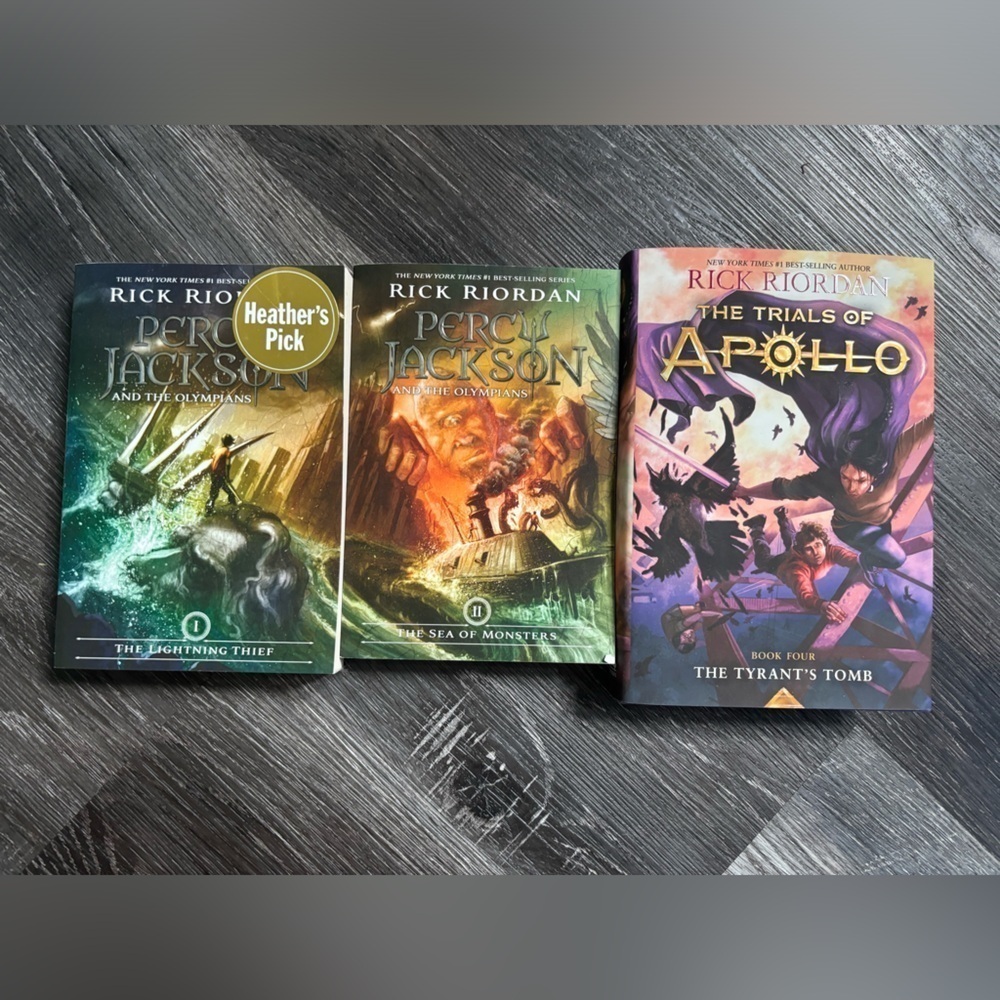 Softcover Teen Kids Fantasy Rick Riordan Perc Jackson The Olympians Apol…​